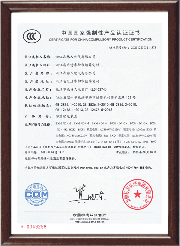 Explosion-Proof Inspection Box